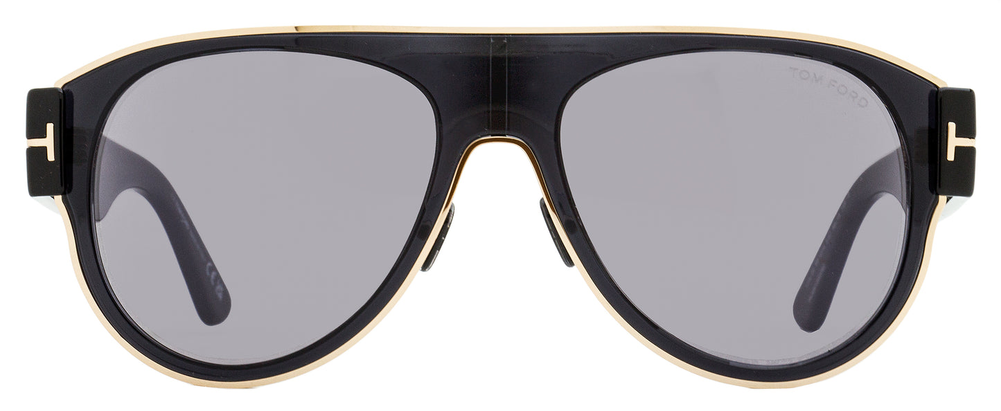 Tom Ford Lyle-02 Sunglasses TF1074 01C Black/Gold 58mm FT1074