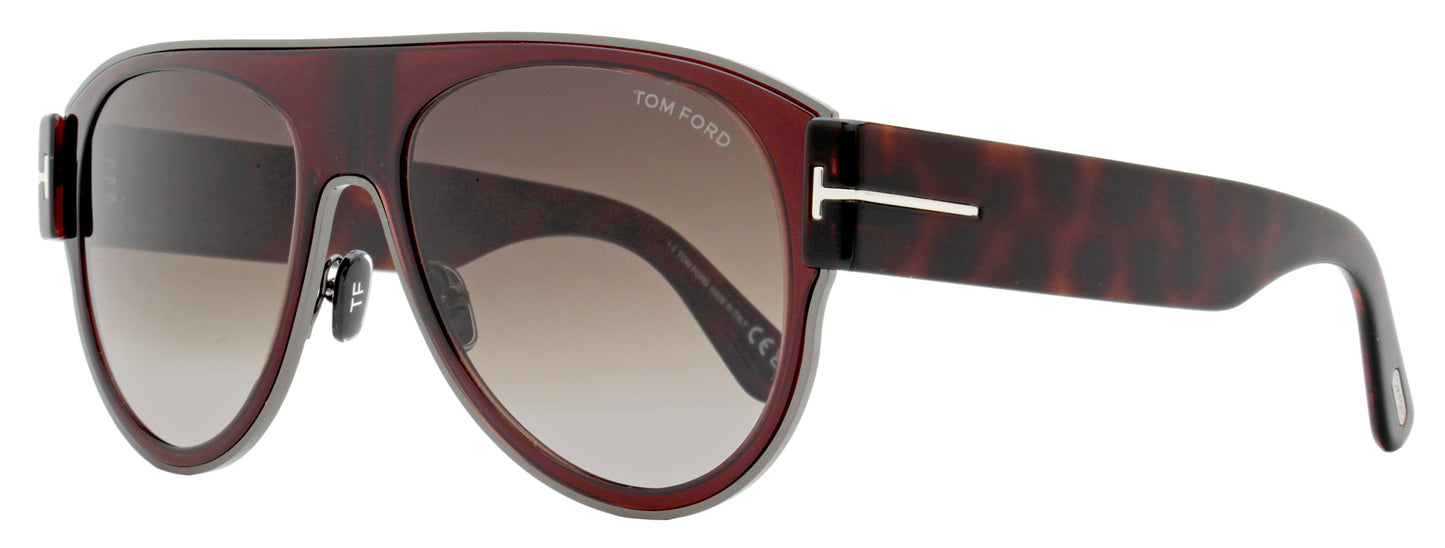 Tom Ford Lyle-02 Sunglasses TF1074 48T Brown/Gunmetal 58mm FT1074