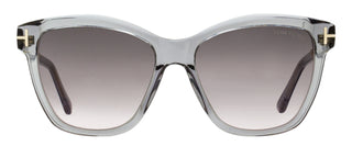 Tom Ford Lucia Sunglasses TF1087 20A Transparent Gray 54mm FT1087
