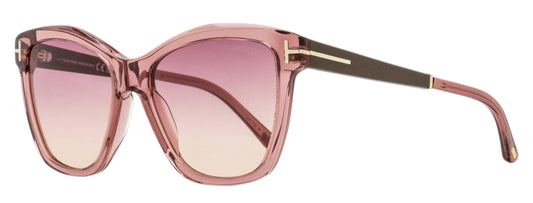 Tom Ford Lucia Sunglasses TF1087 72Z Transparent Pink 54mm FT1087