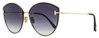 Tom Ford Evangeline Sunglasses TF1106 28B Gold/Black 63mm FT1106
