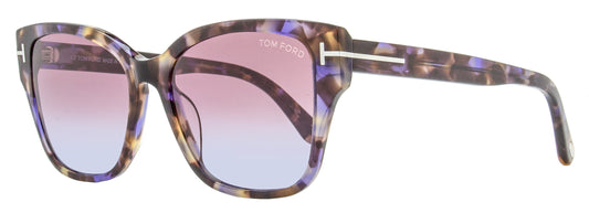 Tom Ford Elsa Sunglasses TF1108 55Z Violet Havana 55mm FT1108