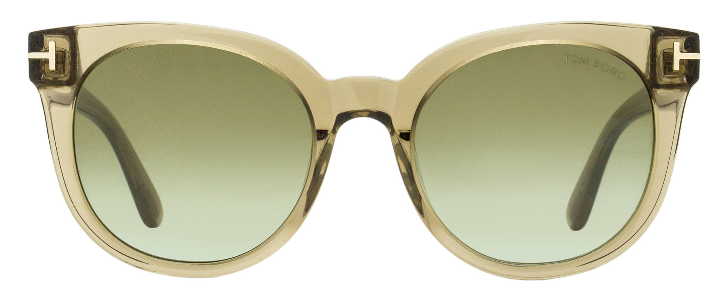 Tom Ford Moira Sunglasses TF1109 45G Transaparent Brown 53mm FT1109