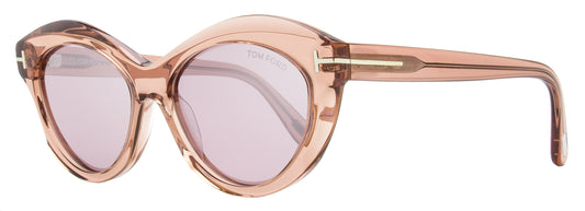 Tom Ford Toni Sunglasses TF1111 72Z Rose 55mm FT1111