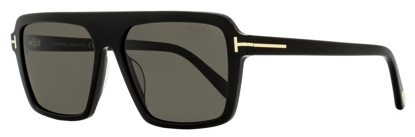 Tom Ford Vincent Sunglasses TF1176 01A Black  56mm FT1176