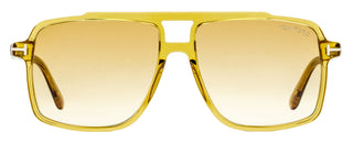 Tom Ford Kemp Pilot Sunglasses TF1177 39F Amber 59mm FT1177