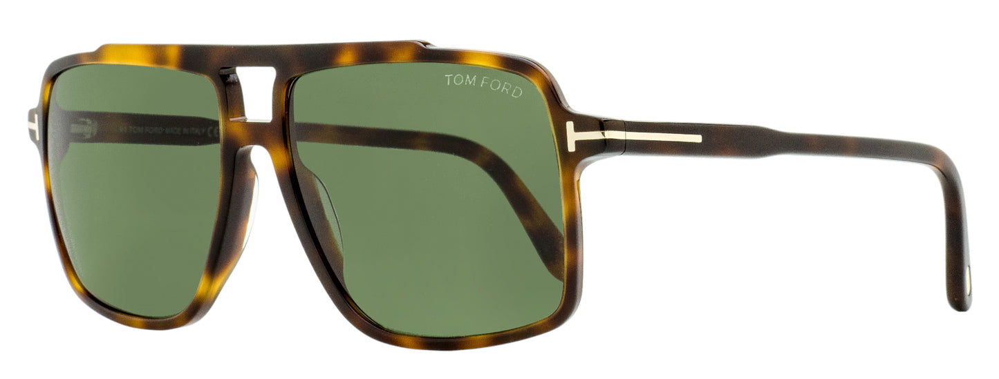 Tom Ford Kemp Pilot Sunglasses TF1177 53N Blonde Havana 59mm FT1177
