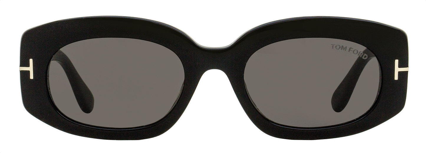 Tom Ford Cielle Sunglasses TF1187 01A Black 52mm FT1187