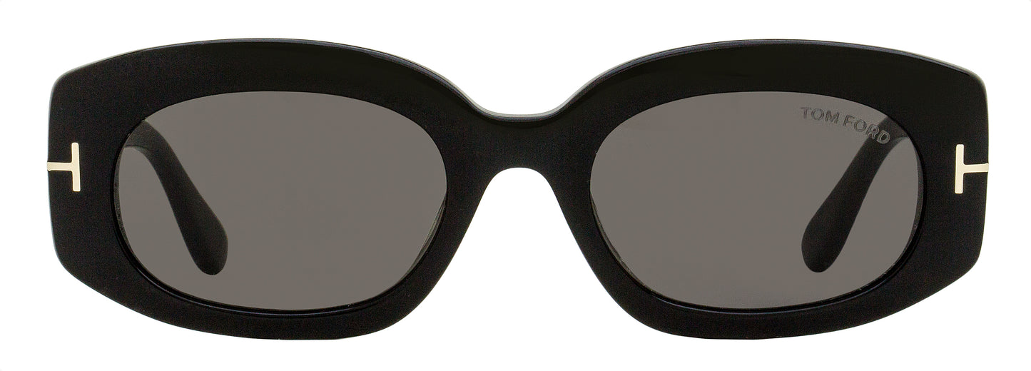 Tom Ford Cielle Sunglasses TF1187 01A Black 52mm FT1187