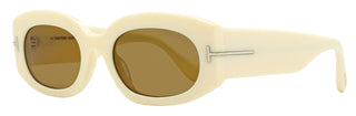 Tom Ford Cielle Sunglasses TF1187 25E Ivory 52mm FT1187