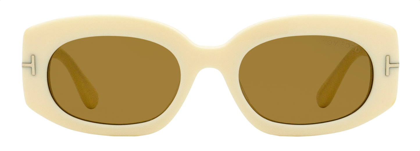 Tom Ford Cielle Sunglasses TF1187 25E Ivory 52mm FT1187