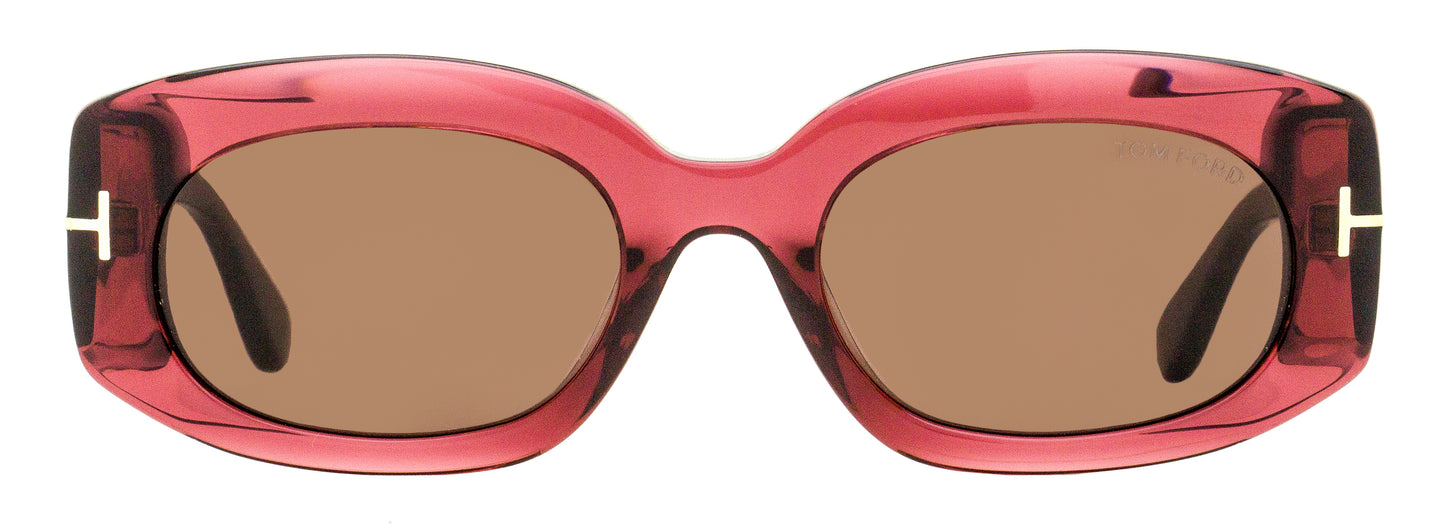 Tom Ford Cielle Sunglasses TF1187 69E Bordeaux 52mm FT1187