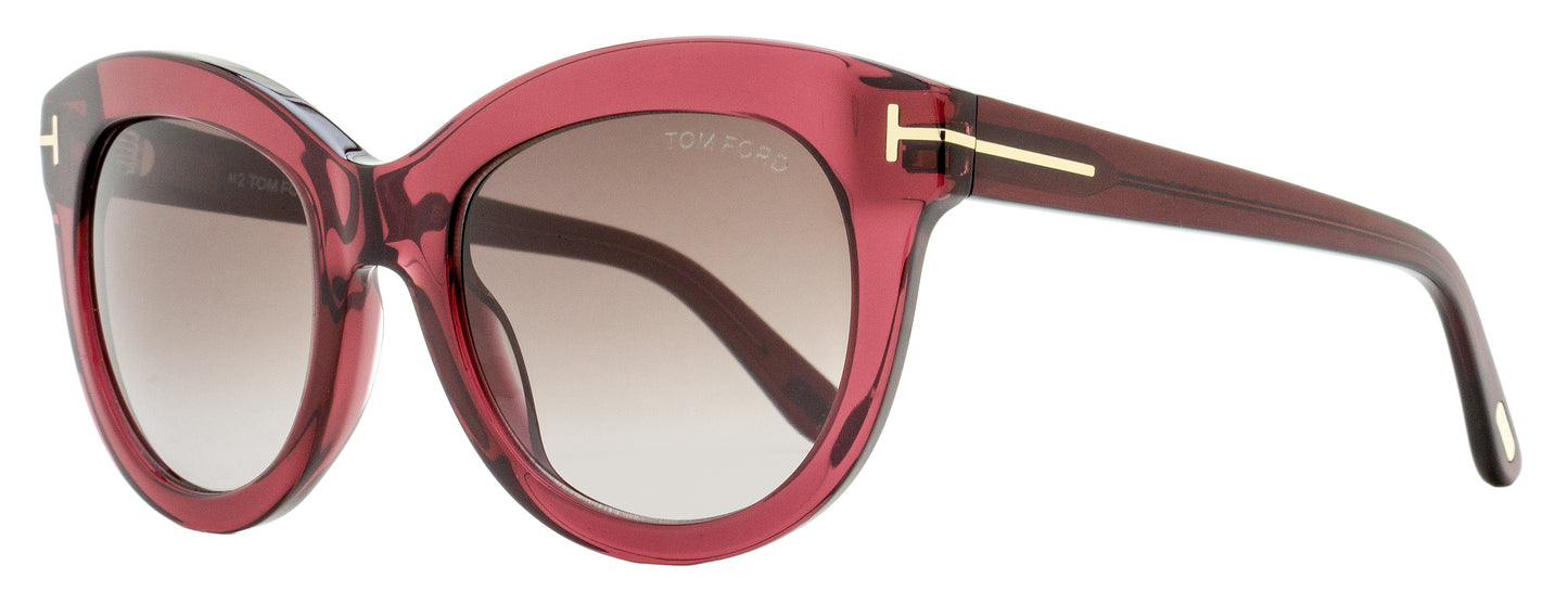 Tom Ford Odette Sunglasses TF1189 69T Bordeaux 53mm FT1189