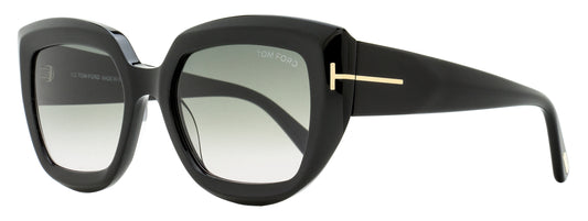 Tom Ford Saltzman  Sunglasses TF1192 01B Black 53mm FT1192