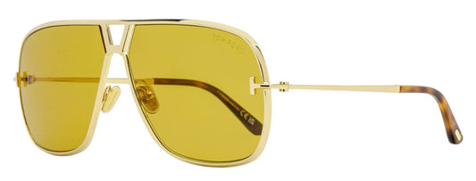 Tom Ford Stavros Sunglasses TF1204 30E Gold/Havana 63mm FT1204