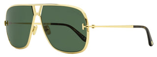 Tom Ford Stavros Sunglasses TF1204 30N Deep Gold 63mm FT1204
