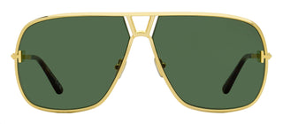 Tom Ford Stavros Sunglasses TF1204 30N Deep Gold 63mm FT1204