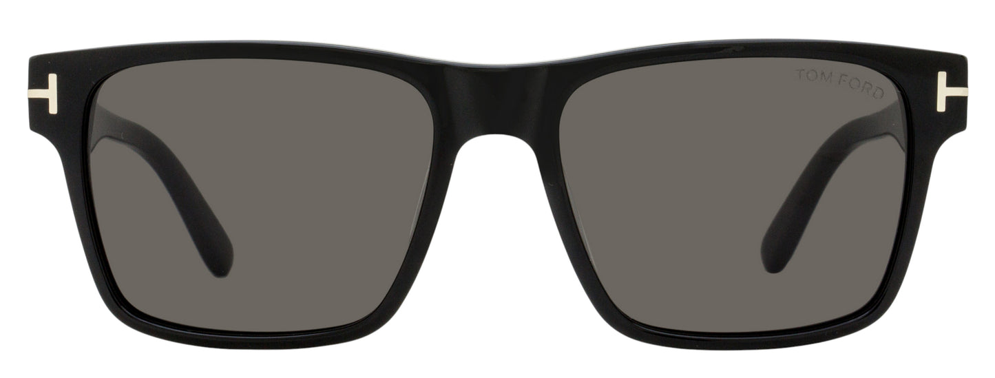 Tom Ford Calder Sunglasses TF1205 01A Black 55mm FT1205