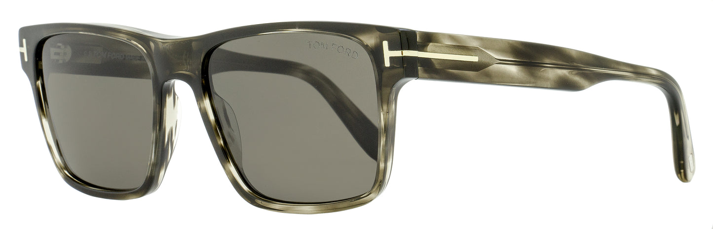 Tom Ford Calder Sunglasses TF1205 56A Gray Havana 55mm FT1205