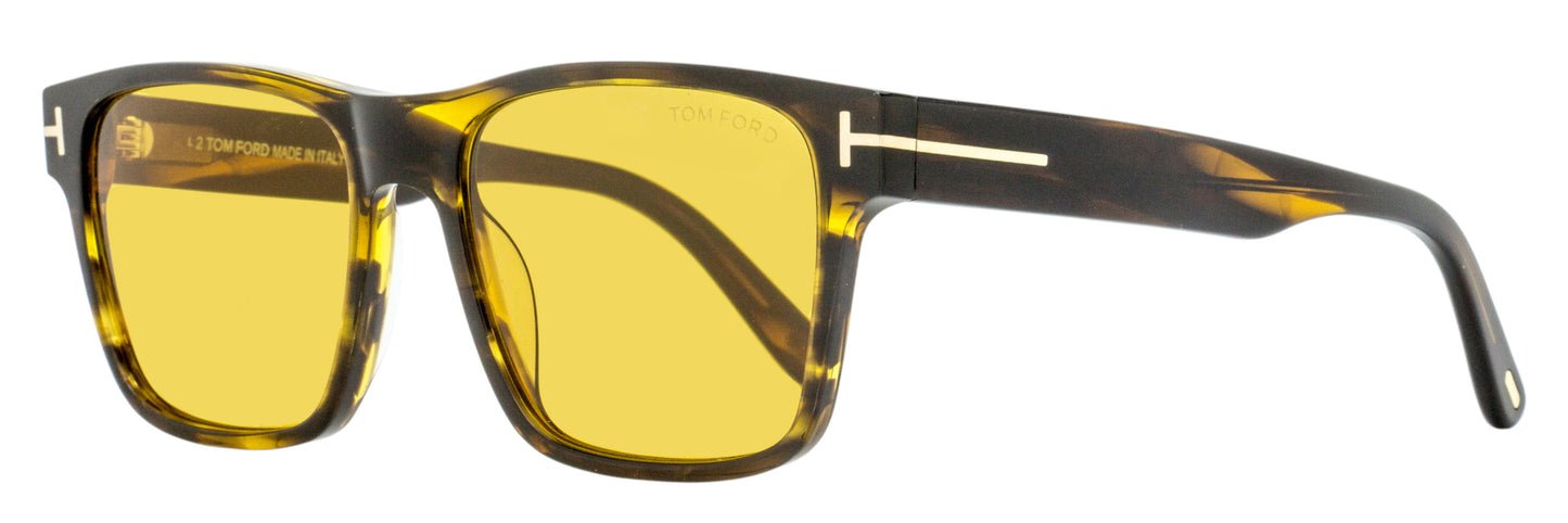 Tom Ford Calder Sunglasses TF1205 56E Brown Melange 55mm FT1205