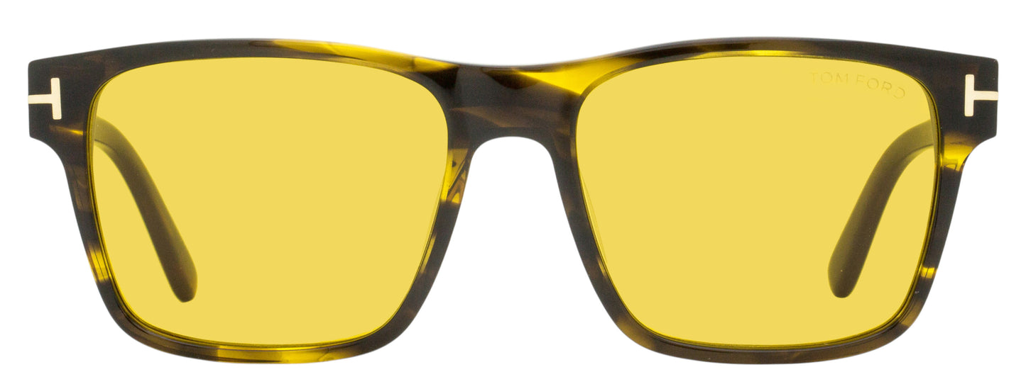 Tom Ford Calder Sunglasses TF1205 56E Brown Melange 55mm FT1205
