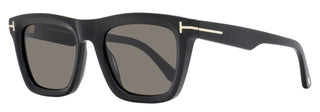 Tom Ford Lelio Bevelled Sunglasses TF1207 01A Black 52mm