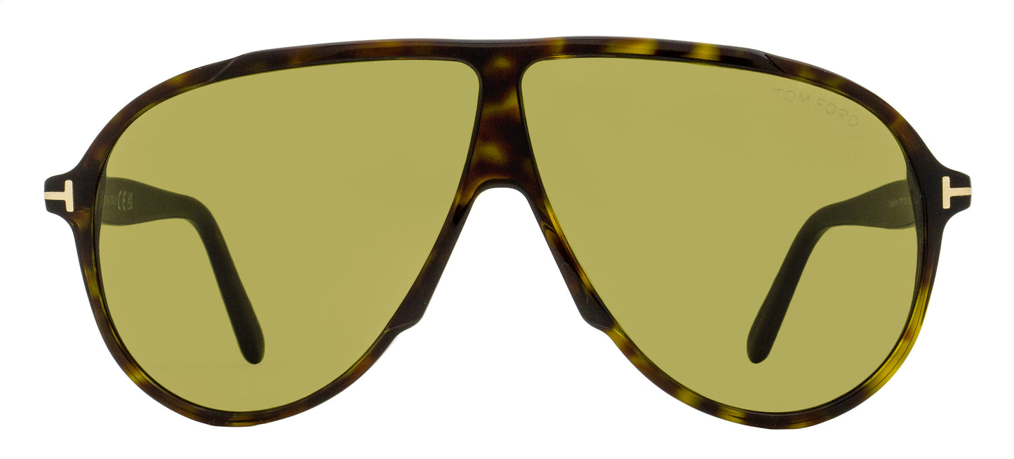 Tom Ford Vladimir Sunglasses TF1211 52N Dark Havana 65mm FT1211