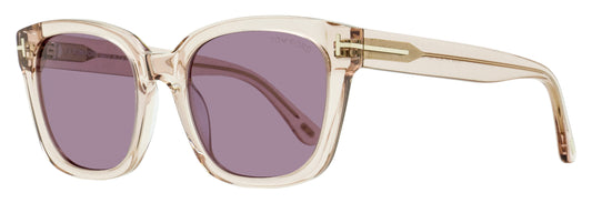 Tom Ford Haylay Sunglasses TF1216 72Y Transparent Pink 53mm FT1216