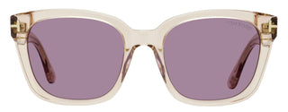 Tom Ford Haylay Sunglasses TF1216 72Y Transparent Pink 53mm FT1216