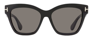 Tom Ford Elvira Butterfly Sunglasses TF1217 01A Black 55mm