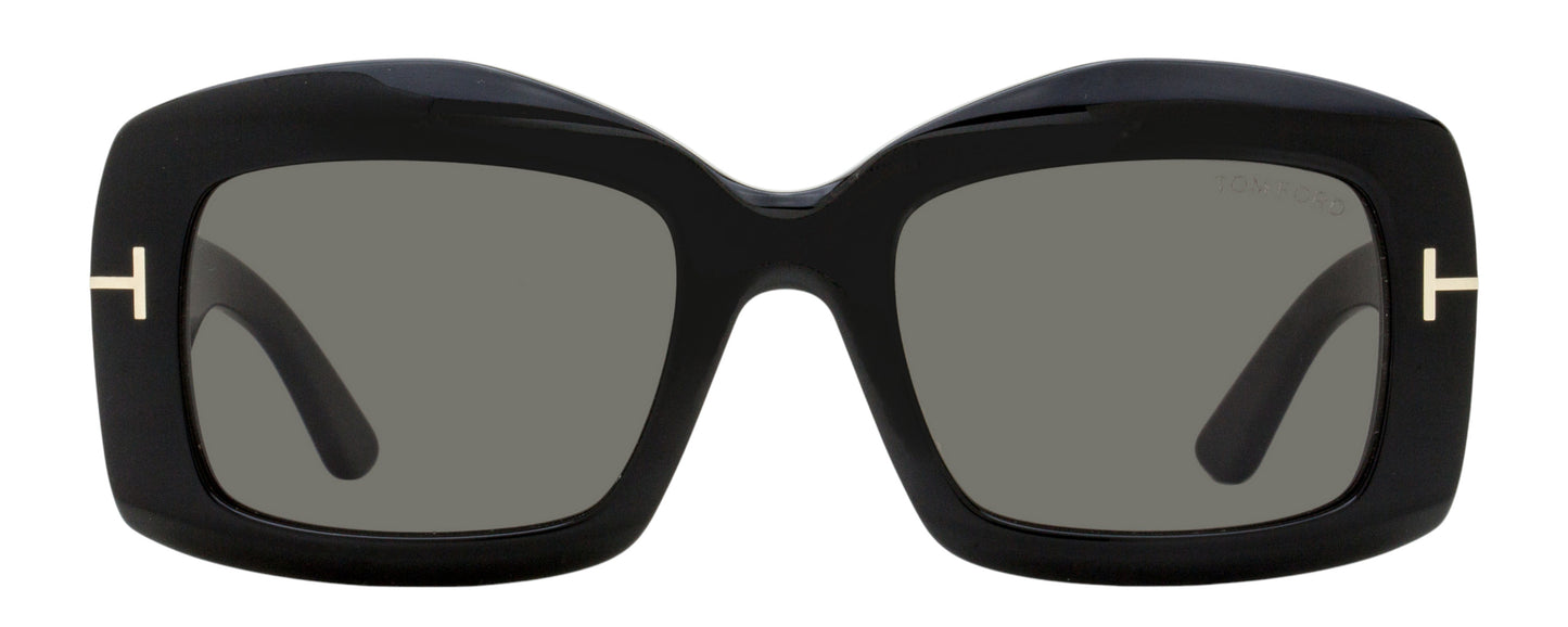 Tom Ford Venetia Sunglasses TF1218 01A Black 53mm FT1218