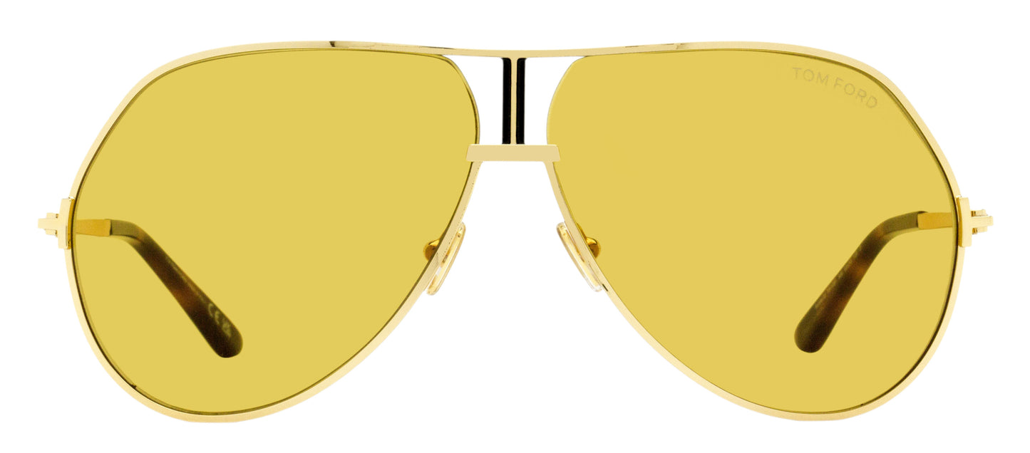 Tom Ford Rickie-02 Sunglasses TF1281 30E Gold/Havana 63mm FT1281