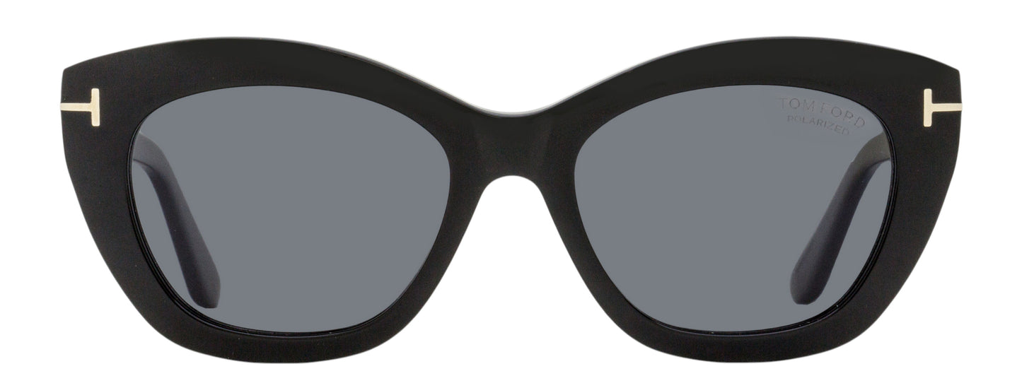 Tom Ford Linda-02 Butterfly Sunglasses TF1285 01D Black 53mm FT1285