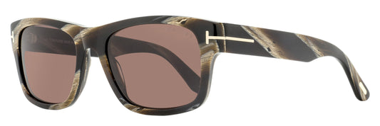 Tom Ford Smith-02 Sunglasses TF1303 64E Brown Horn 55mm