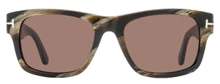 Tom Ford Smith-02 Sunglasses TF1303 64E Brown Horn 55mm