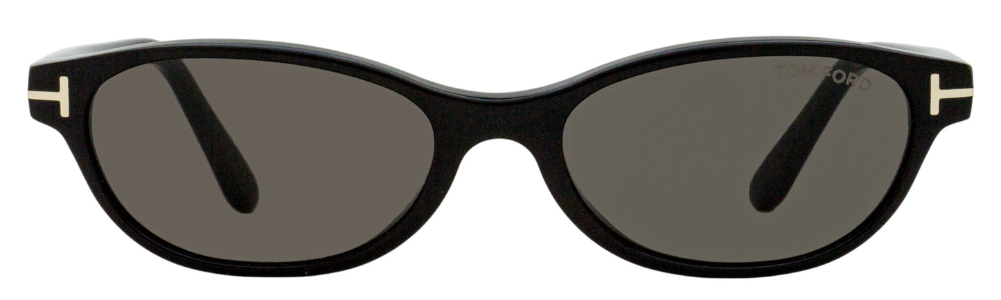 Tom Ford Chloe-02 Oval Sunglasses TF1310 01A Black 52mm FT1310