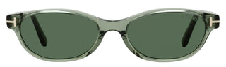 Tom Ford Chloe-02 Oval Sunglasses TF1310 93N Light Green 52mm FT1310