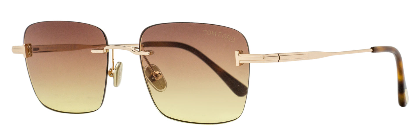Tom Ford Jake-02 Sunglasses TF1354 28Z Gold/Havana 54mm