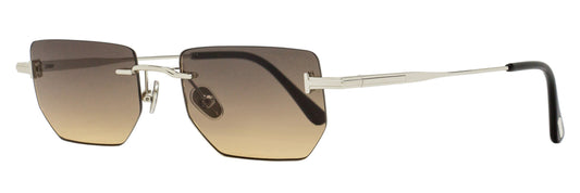 Tom Ford Ethan-02 Sunglasses TF1355 16B Palladium/Black 53mm
