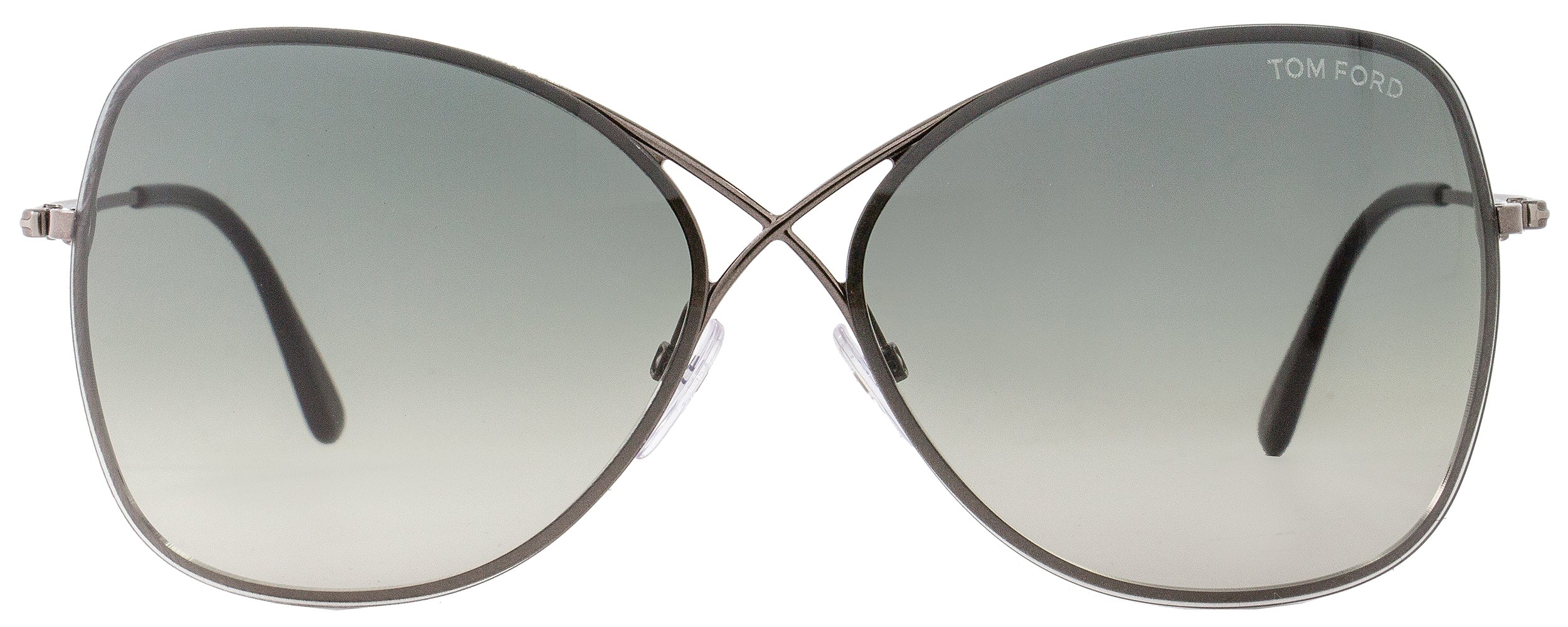 Tom Ford FT0250/S Colette Butterfly sunglasses with gradient retailer lenses.