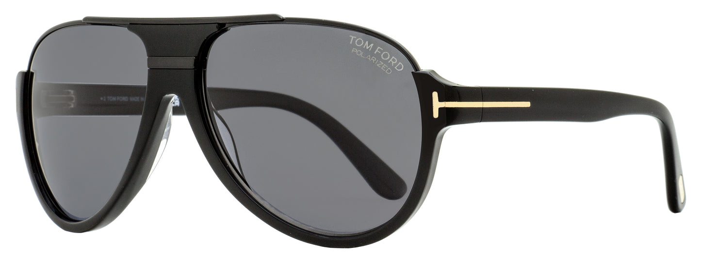 Tom Ford Dimitry Polarized Sunglasses TF334 01D Black 59mm FT0334