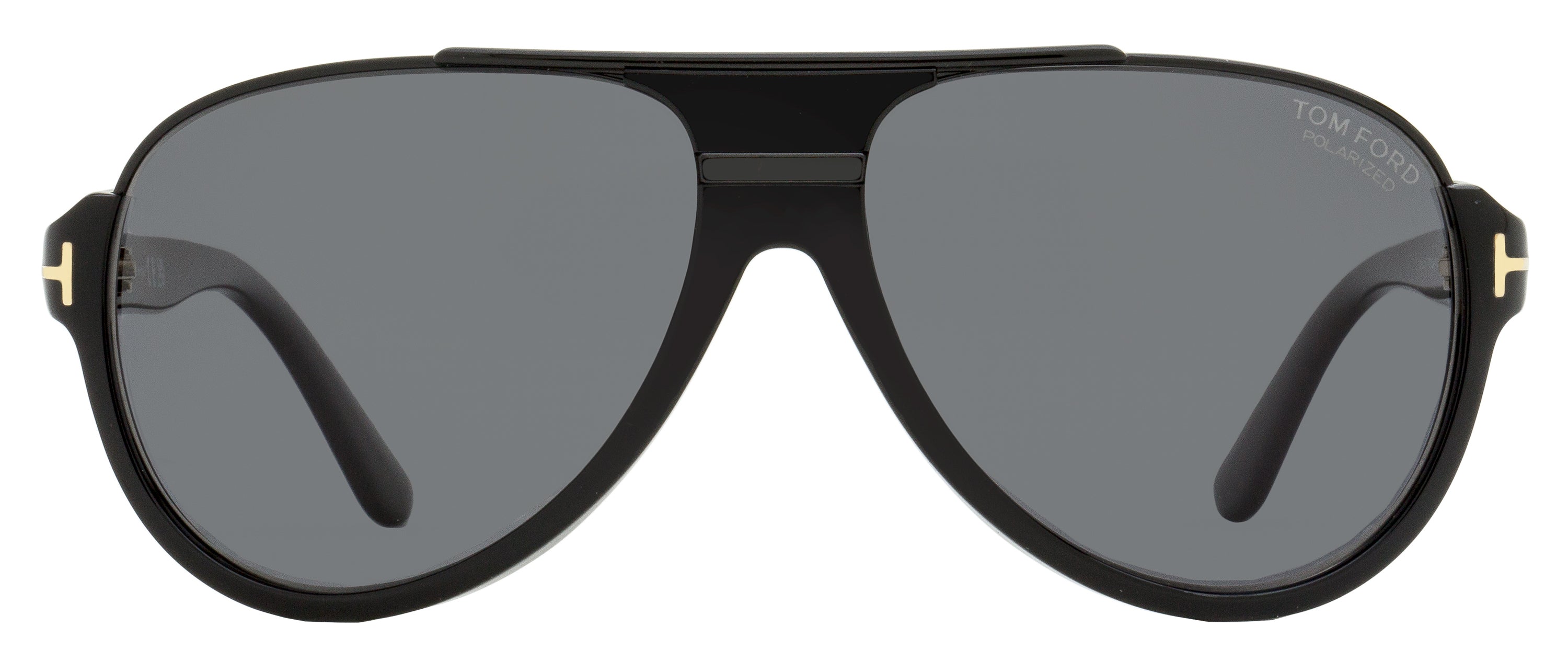 Tom Ford Dimitry Polarized Sunglasses TF334 01D Black 59mm FT0334 Stepani Style