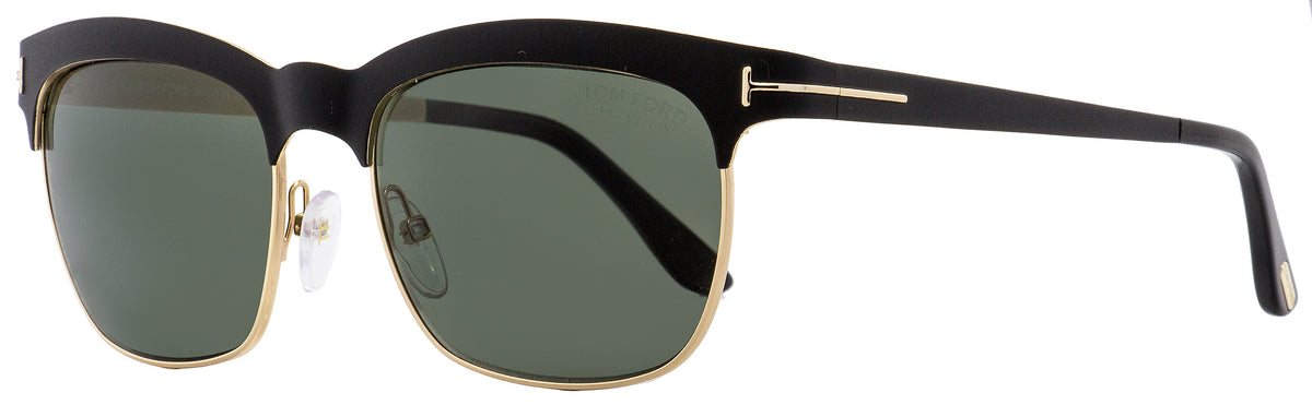 Tom Ford Rectangular Sunglasses TF437 Elena 05R Matte Black  display picture 2