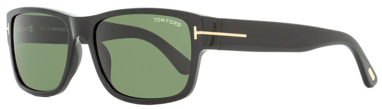 Tom Ford Rectangular Sunglasses TF445 Mason 01N Black 58mm FT0445