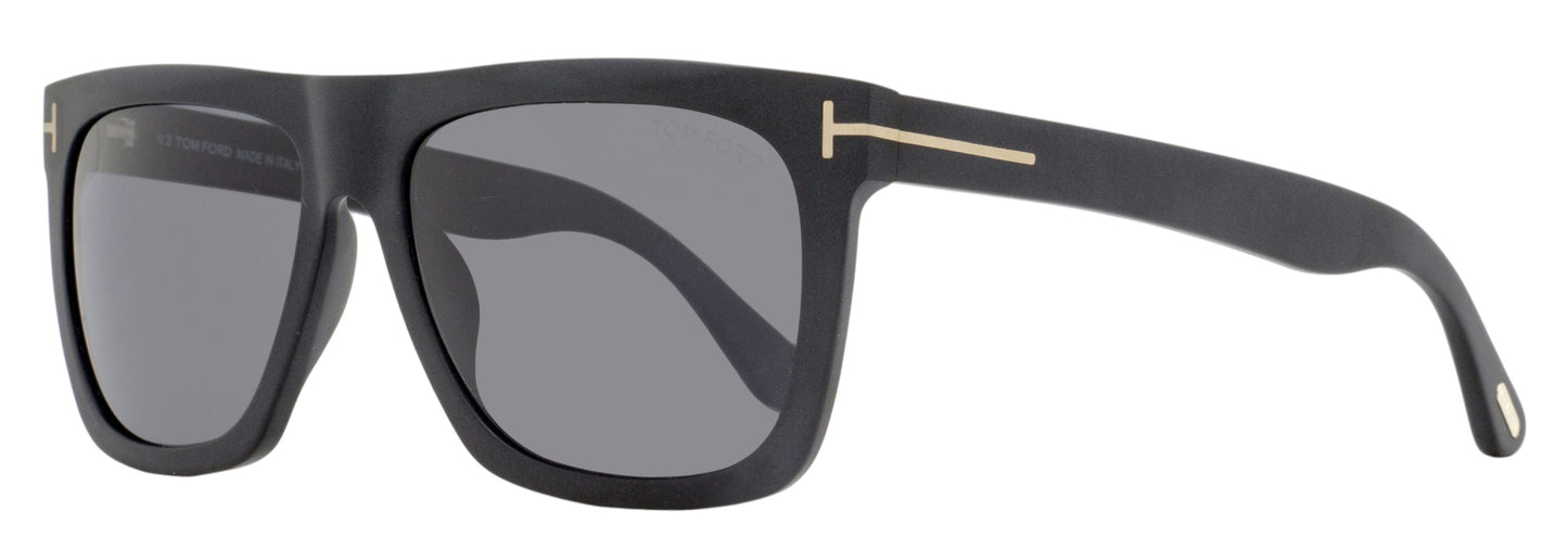 Tom Ford Morgan Polarized Sunglasses TF513 02D Matte Black 57mm