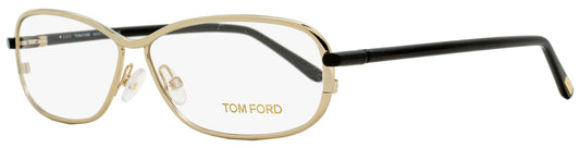 Tom Ford Oval Eyeglasses TF5161 028 Gold/Black 58mm FT5161