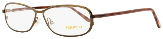 Tom Ford Oval Eyeglasses TF5161 045 Shiny Brown/Havana 56mm FT5161