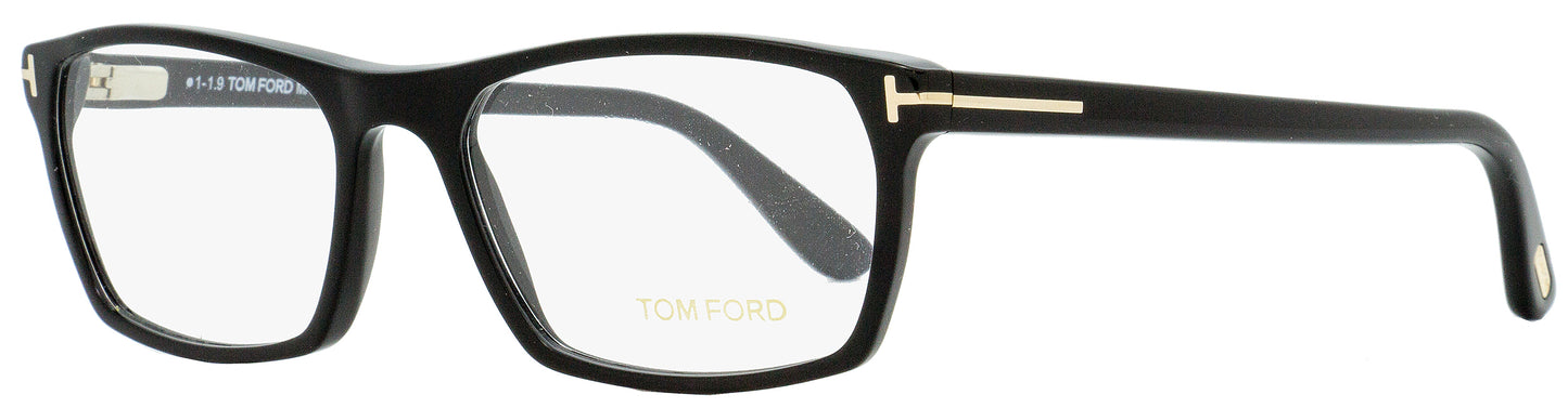 Tom Ford Rectangular Eyeglasses TF5295 001 Black 54mm FT5295