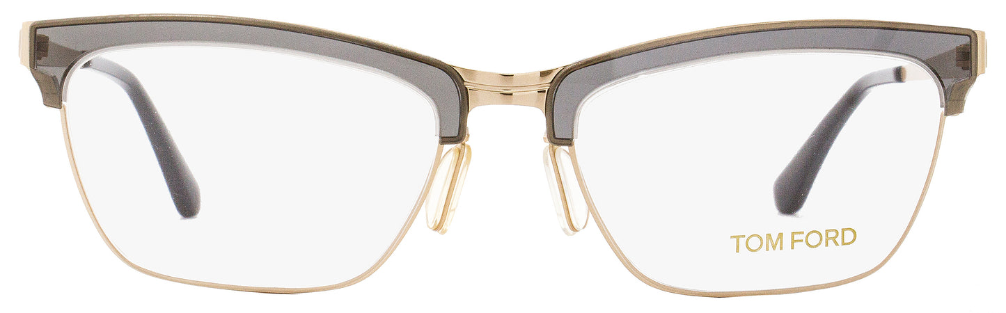 Tom Ford Cat Eye Eyeglasses TF5392 020 Size: 54mm Gray/Gold/Black FT5392