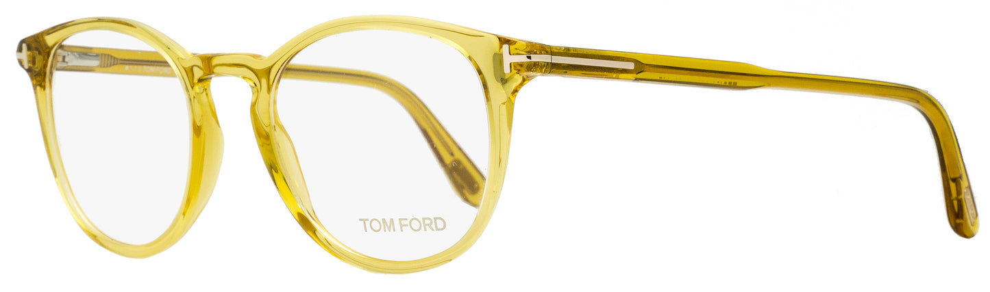 Tom Ford Oval Eyeglasses TF5401 041 Transparent Sand 51mm FT5401